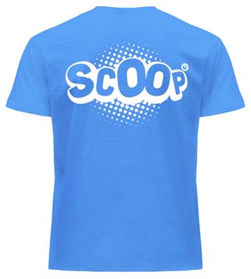 SCOOP T-shirt, blå, Large
